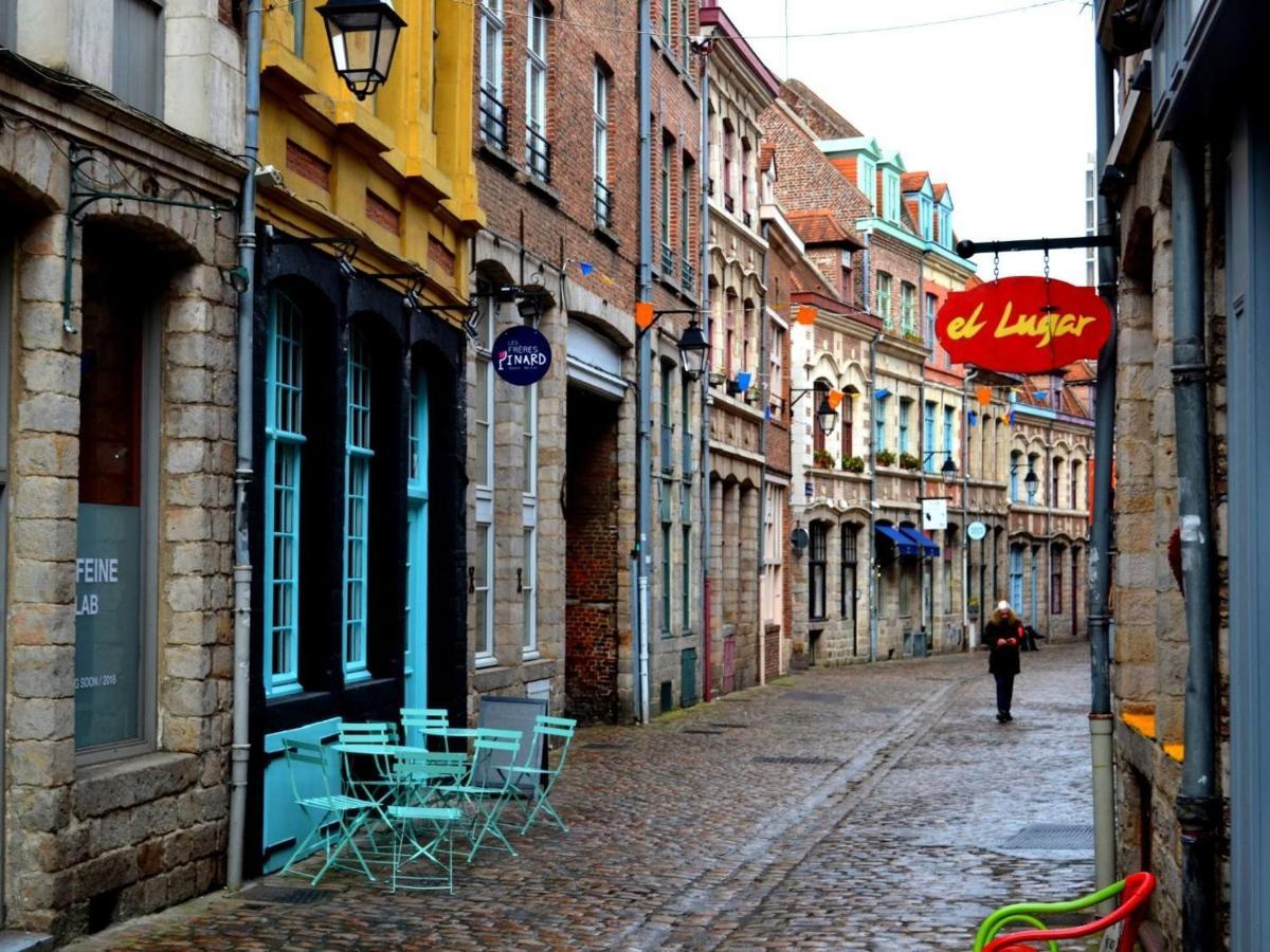 MAISON VIEUX LILLE 3 chambres parking privé gratuit 24H24H Accès Esterno foto