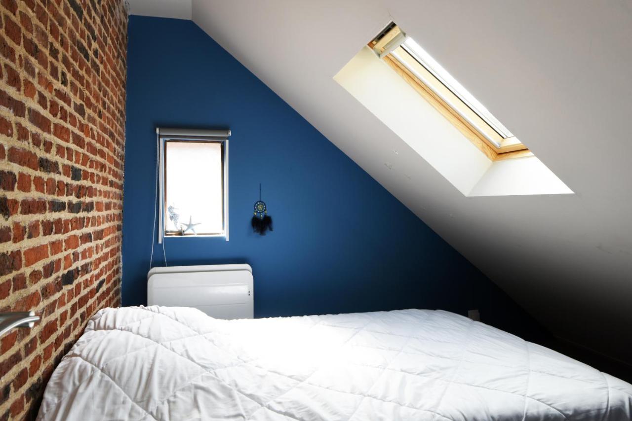 MAISON VIEUX LILLE 3 chambres parking privé gratuit 24H24H Accès Esterno foto