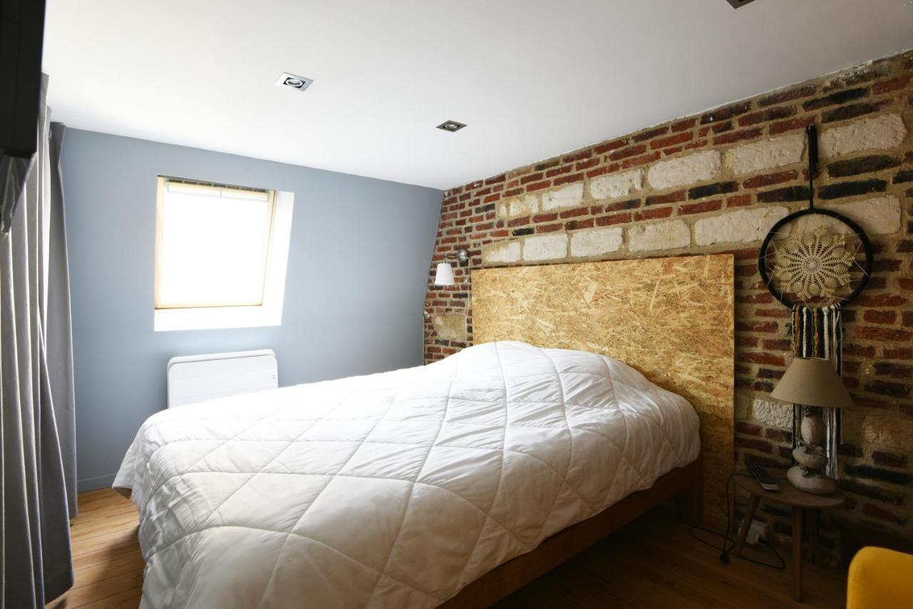 MAISON VIEUX LILLE 3 chambres parking privé gratuit 24H24H Accès Esterno foto